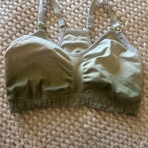 Kindred Bravely Sage Green Comfort Bra